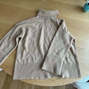 NWOT Reiss Sarah Wool-Cashmere Roll Neck Jumper